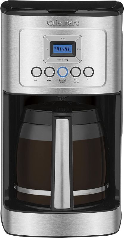 Photo 1 of 
Cuisinart DCC-3200P1 Perfectemp Coffee Maker, 14 Cup Progammable with Glass Carafe, Stainless Steel
