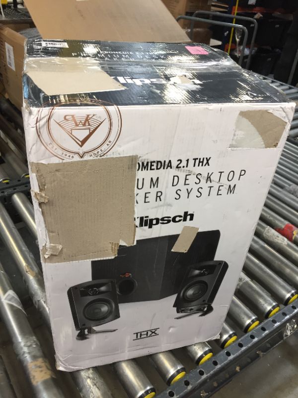 Photo 2 of Klipsch ProMedia 2.1 THX Certified Computer Speaker System (Black)