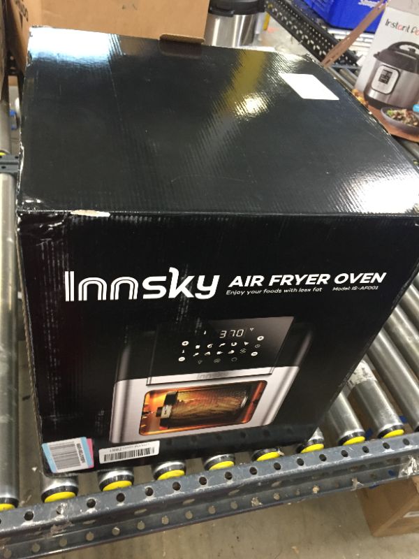 Photo 1 of Innsky 10.6 Quart Air Fryer Oven with Rotisserie & Dehydrator, ?Patent & Safety Certs?10-in-1 Air Fryers Toaster Oven Combo, Airfryer Countertop Oven, 6 Accessories, 32+ Recipes, ETL Certified, 1500W