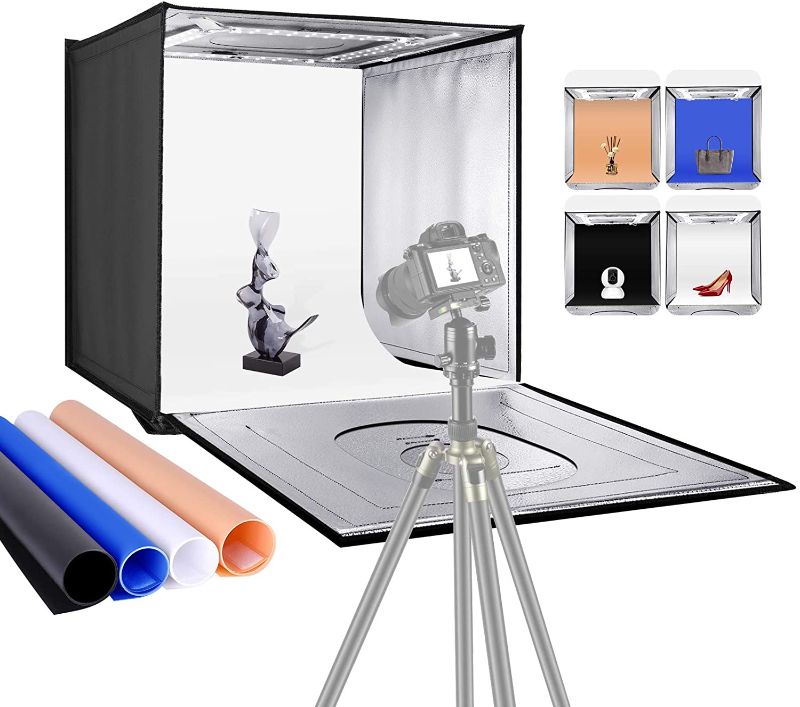 Photo 1 of Neewer Photo Studio Light Box, 24” × 24”  