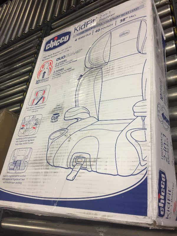 Photo 1 of Chicco Kidfit 2-in-1 Belt Positioning Booster Seat - Celeste Purple