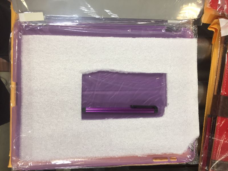 Photo 4 of 4 Pack Various Tablet Cases 1 Black 2 Purple 1 Green 