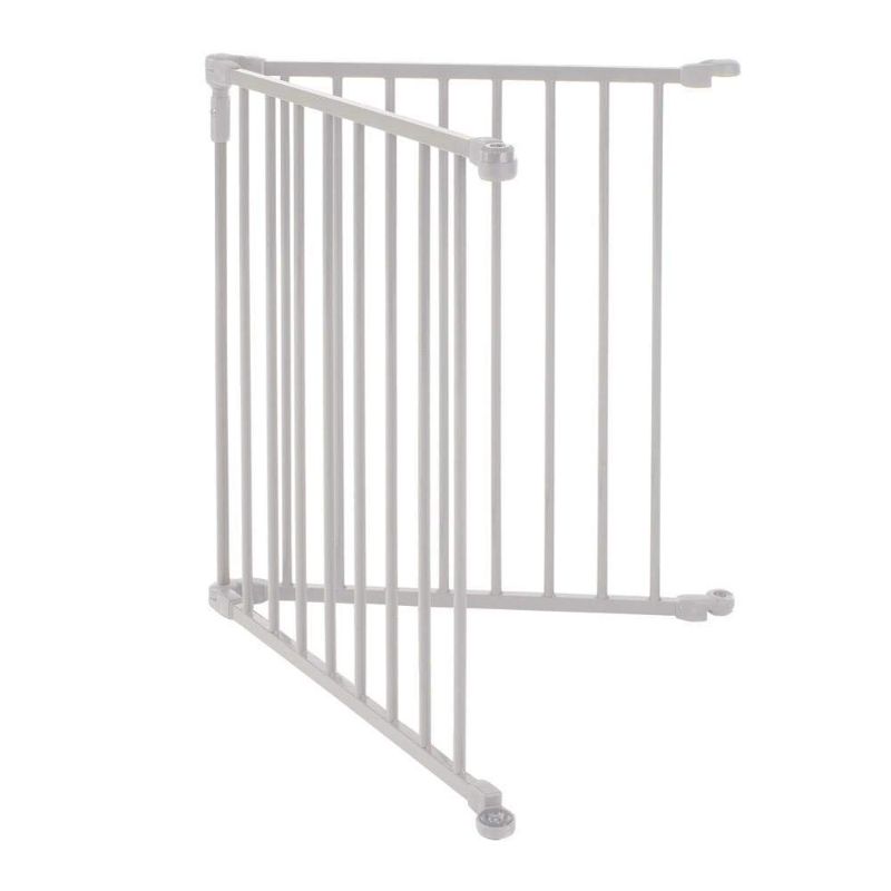 Photo 1 of North States MyPet 2 Panel Extension for 3 in 1 Metal Superyard: Adds up to 48" for an extra wide baby gate or play yard (48" width, Taupe)