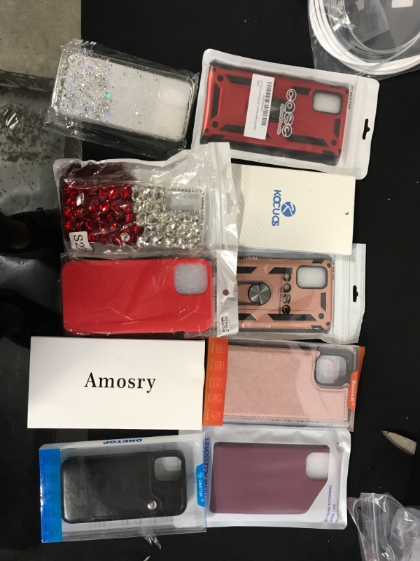 Photo 1 of 10 pack of phone cases various sizes and phone types