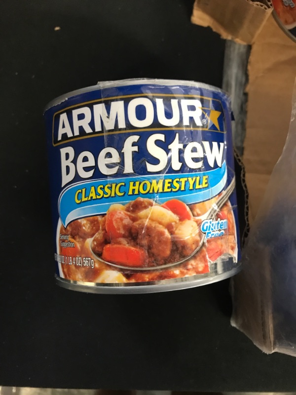 Photo 1 of 12 pack of Armour Classic Homestyle Beef Stew 20 oz. Can