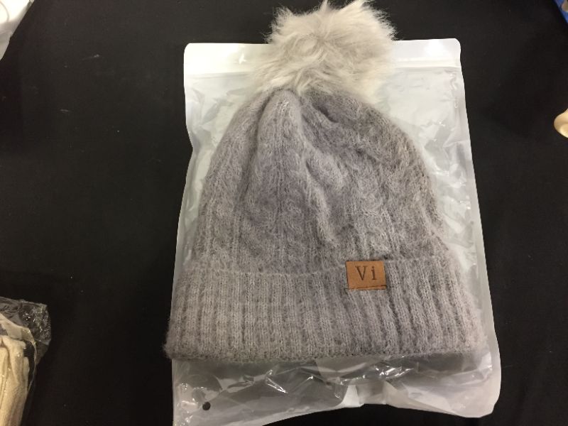 Photo 1 of womens soft furry beanie 