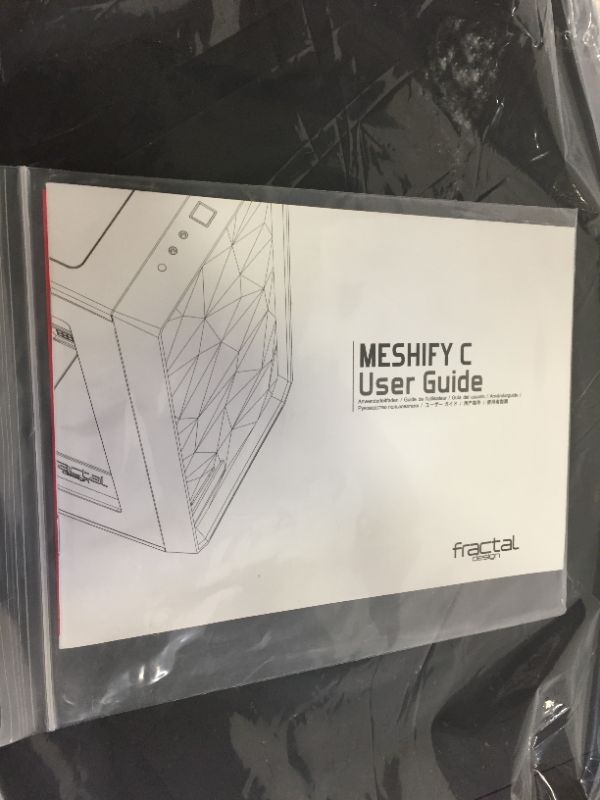 Photo 3 of Fractal Design Meshify C No Power Supply ATX Case, Black