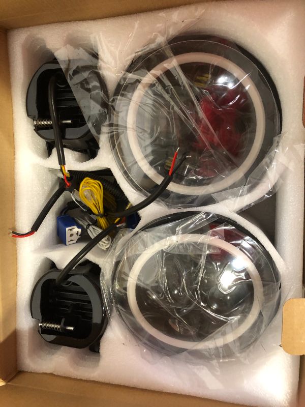 Photo 1 of 7in headlight and 4in fog light installation kit