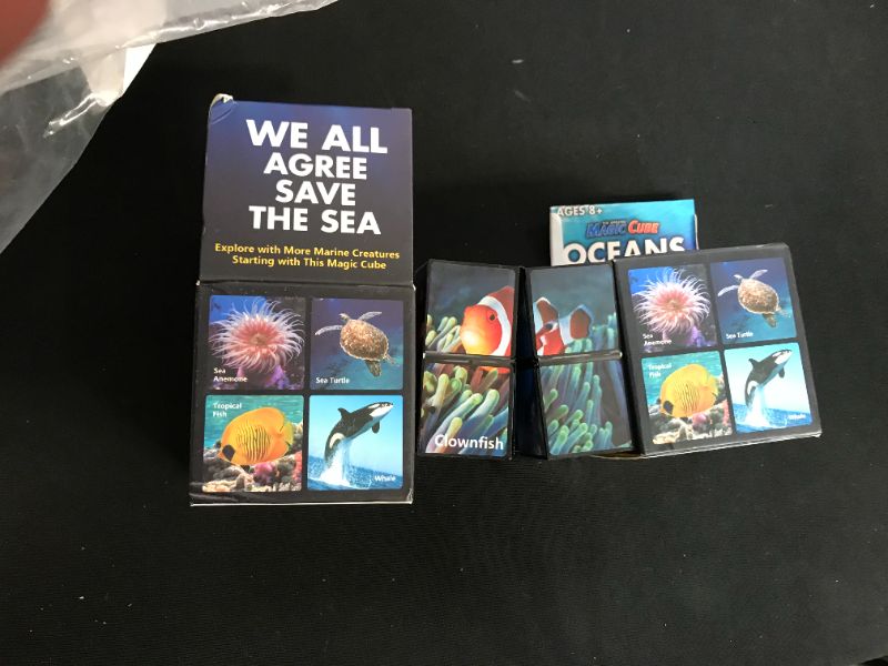 Photo 1 of 2 pack of ocean life cubes