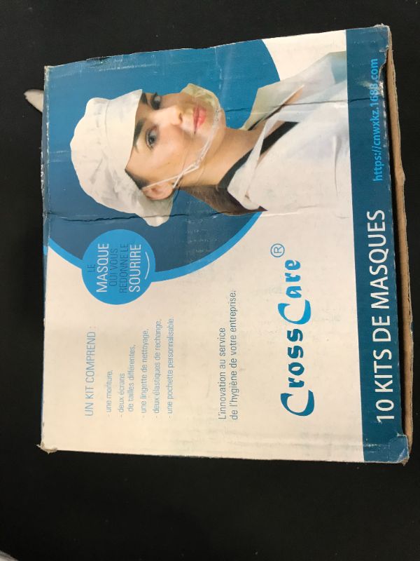 Photo 1 of 2 pack of 10 face mask shields 20pcs total