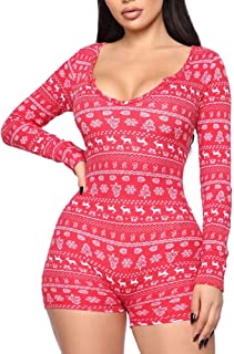 Photo 1 of Womens Plaid Print Shorts Long Sleeve Rompers One Piece Bodysuits Pajamas Jumpsuit
SIZE SMALL AND LARGE -- 2 PC