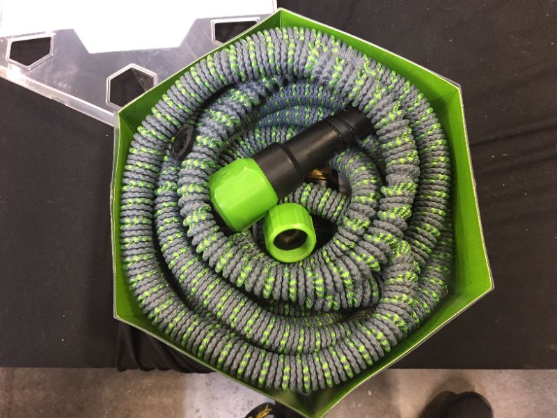 Photo 2 of 5/8 in. Dia. x 50 ft. Burst Proof Expandable Garden Water Hose