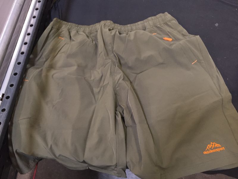 Photo 1 of men's generic green shorts size 40