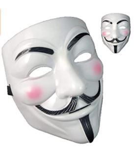 Photo 1 of HACKERS MASK V FOR VENDETTA BOY GIRL MEN WOMEN