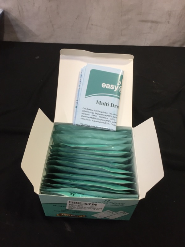 Photo 1 of 15 Pack Easy@Home 5 Panel Instant Urine Test - THC,COC,OPI 2000,BZO,AMP - #EDOAP-754
