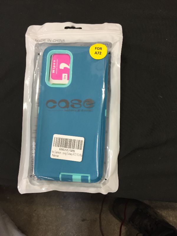 Photo 1 of galaxy A72 phone case and screen protector  