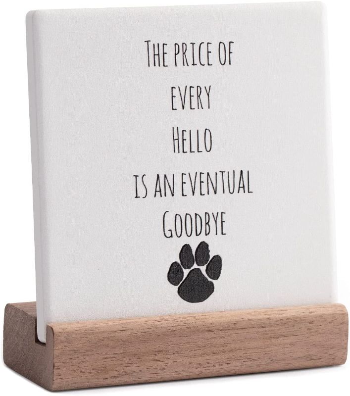 Photo 1 of LukieJac Dog Memorial Gifts for Pet Loss Gifts Cat Pet Memorial Gifts - Loss of Dog Gifts Remembrance Sympathy Gift for Women Cat Lovers in Memory of Dog Passing Away Keepsake
