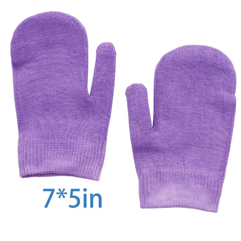 Photo 1 of Moisturizing Gloves Set Gel Soften Repair Cracked Skin for Dry Skin
PURPLE