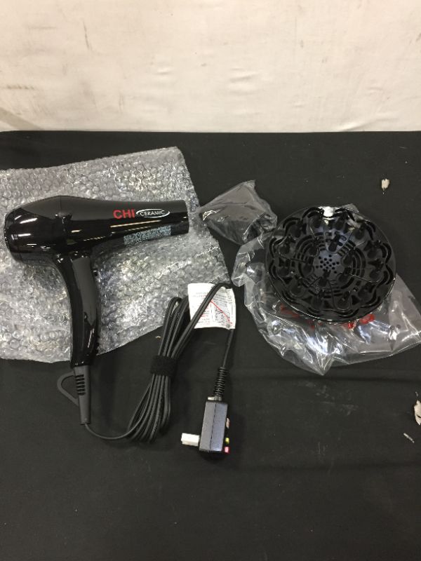 Photo 2 of CHI Ceramic Hair Dryer in Black