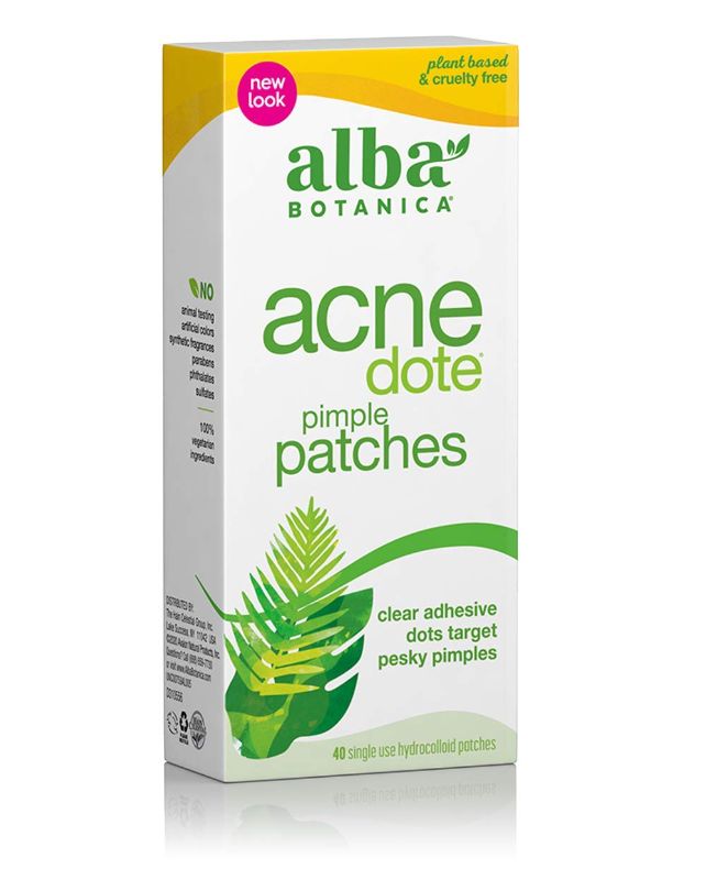 Photo 1 of 2 pack - Alba Botanica Acnedote Pimple Patches, 40 Count (Packaging May Vary)
