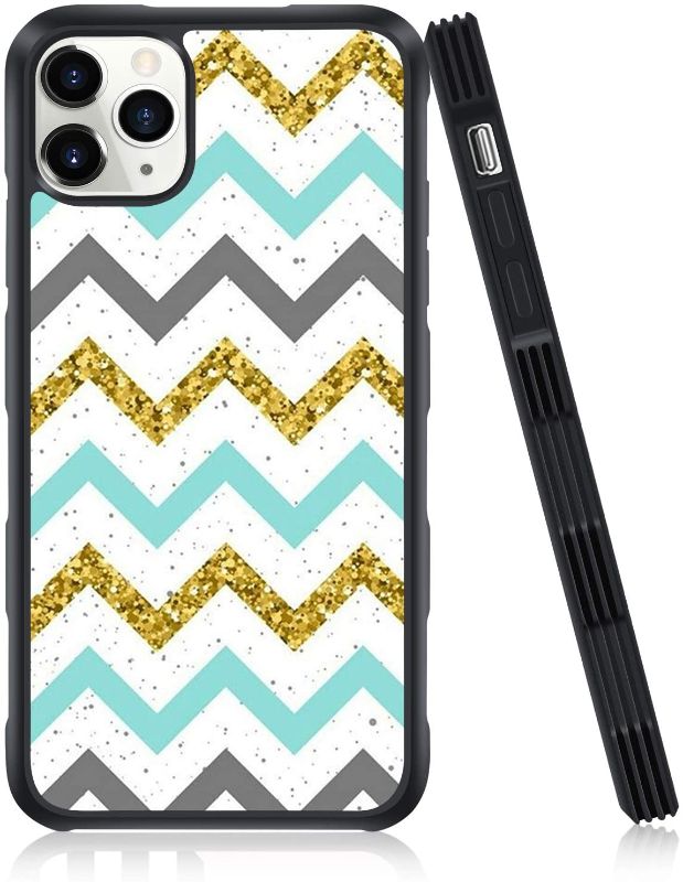 Photo 1 of iPhone XR Case Bling Stripes Design TPU and Hard PC Anti-Skid Bumper Case for Women Girls Full Protective Cover Case (Multicolor Stripes)
