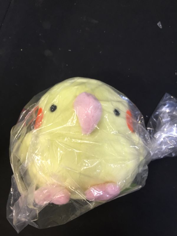 Photo 2 of [Christmas Sale] Soft and Downy Medium Bird Stuffed Toy Doll (Cockatiel/Yellow/M size 11 cm)
