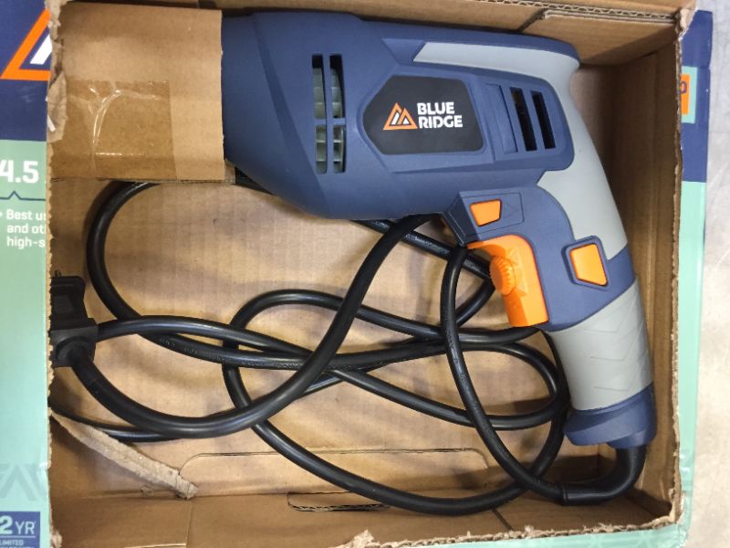 Photo 2 of Blue Ridge Tools 4.5 Amp Power Drills
