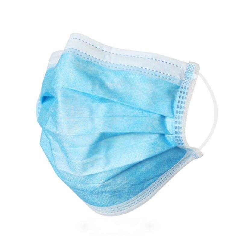 Photo 1 of Face Mask, Pack of 50 - Blue
