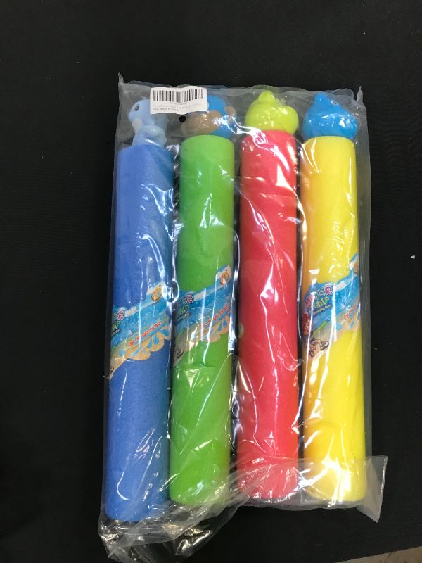 Photo 1 of 4 pack water blasters 