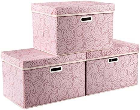 Photo 1 of  large collapsable storage clothe Pink ( 5 by 9 8 by 8.3 inches)