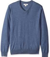 Photo 1 of Amazon Brand - Goodthreads Men's Lightweight Merino Wool V-Neck Sweater size XXXL Tall 