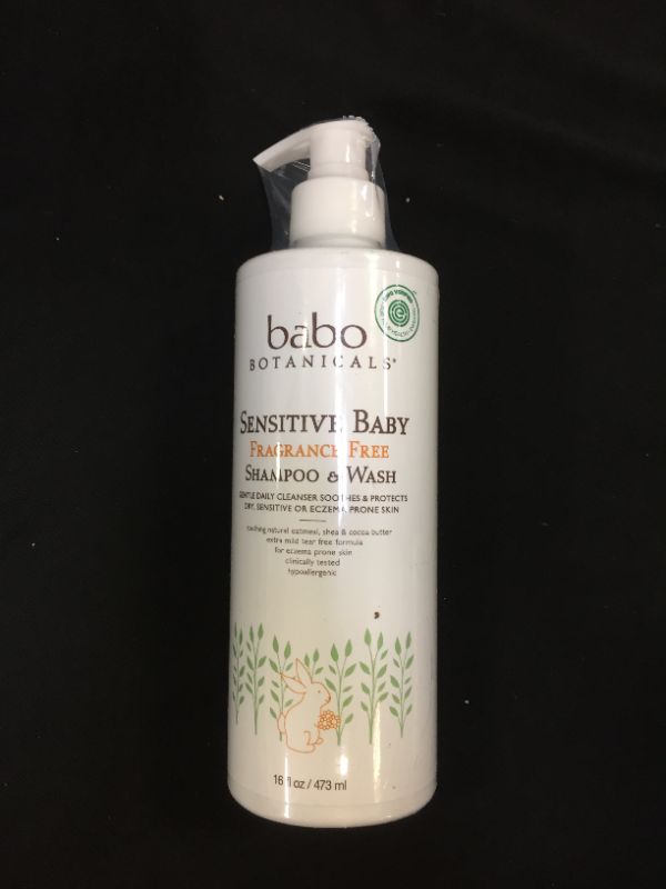 Photo 2 of babo botanicals - sensitive baby shampoo and wash 