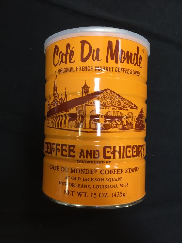 Photo 1 of Cafe Du Monde Coffee and Chicory - 15 oz BEST BY 08/08/22 