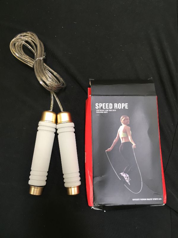 Photo 2 of 4 pack speed rope with cushioned grips