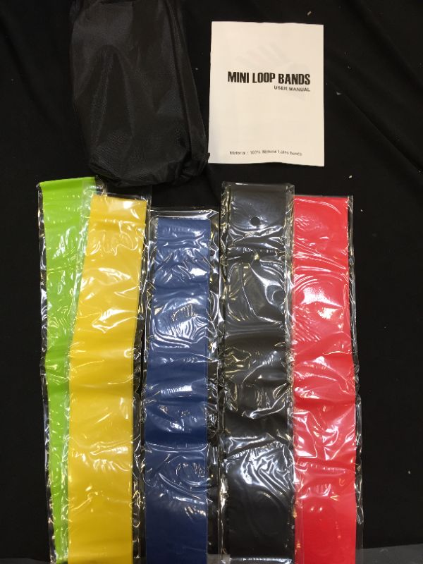 Photo 2 of 5 COLOR RESISTANCE BANDS - 3 PACKS 