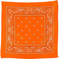 Photo 1 of 10 PACK ORANGE BANDANA ( 3 IN EACH PACK ) 