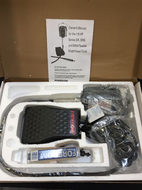 Photo 1 of 1/6 HP SERIES SR SRB AND SRM FLEXIBLE SHAFT POWER TOOLS 