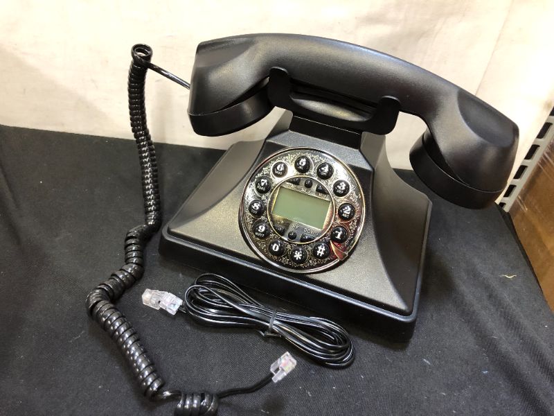 Photo 1 of   Rotary style Retro Landline Phone ---decoration only 