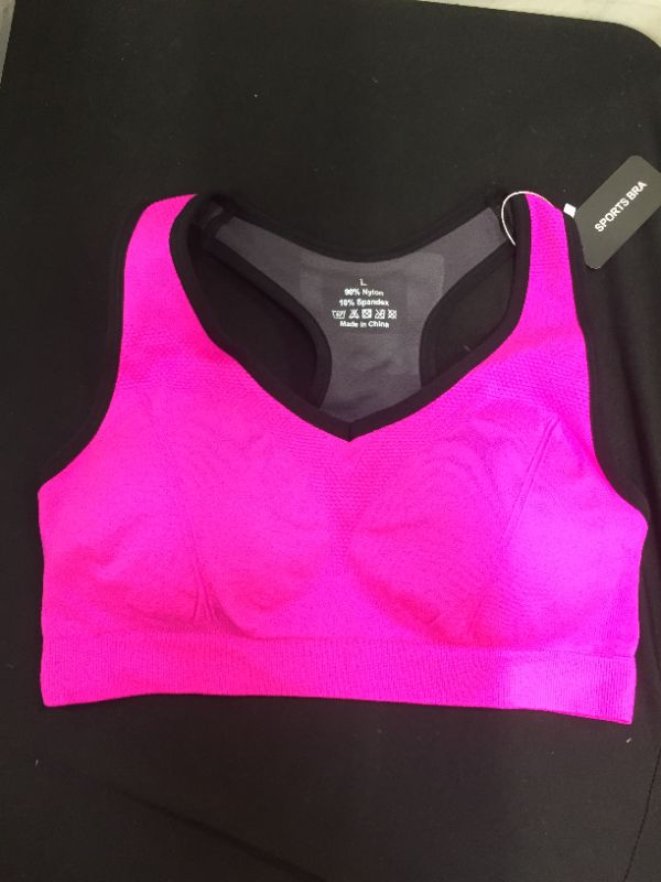 Photo 2 of Size Large women's sports bra 