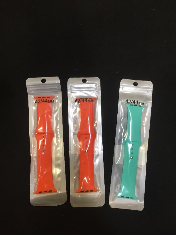 Photo 2 of 3 apple watch bands - compatible with apple watch size 42/44 mm 