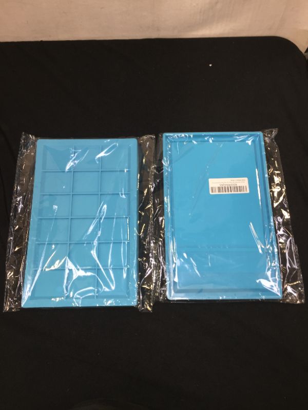 Photo 1 of 2 PACK SILICONE TRAY MOLDS 