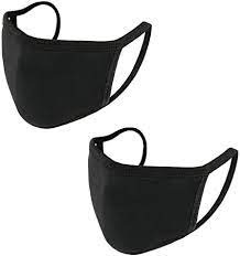 Photo 1 of 3PCS Unisex black face masks ( 5 packs ) 