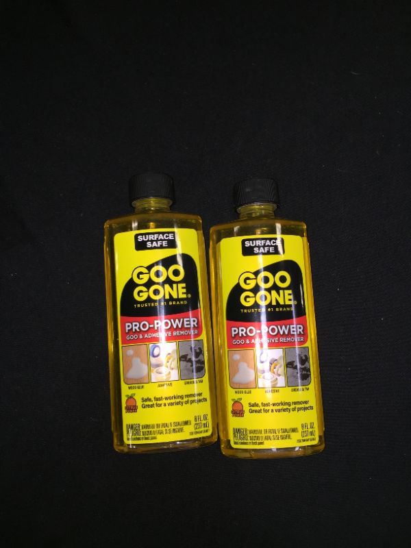 Photo 2 of Goo Gone Pro-Power Goo and Adhesive Remover, 8 Ounce ( 2 PACK ) 