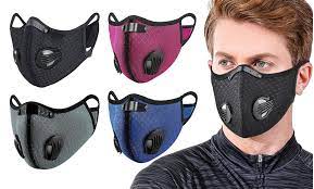 Photo 1 of 3 pack sports mask with exhalation valves 