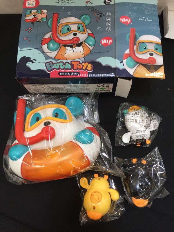 Photo 1 of Bubble bear bath toy 