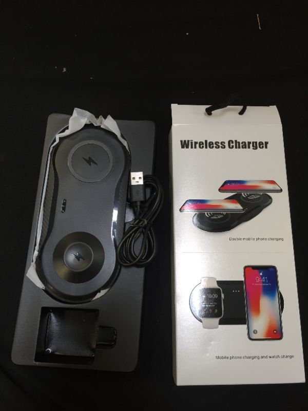 Photo 2 of 2 in 1 wireless charger 