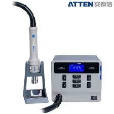 Photo 1 of ATTEN ST-862D EU 220V Hot Air Nozzle Intelligent Digital Display BGA Rework Station 1000W For PCB Chip Soldering Repair Desoldering Station
