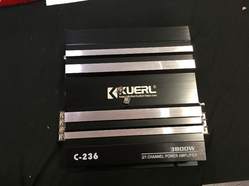 Photo 1 of kuerl car amplifier 