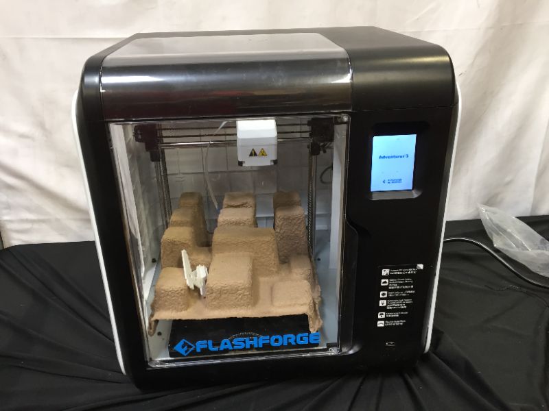 Photo 1 of Flashforge Adventurer 3 3D Printer Auto Leveling Quick Removable Nozzle High Precision
