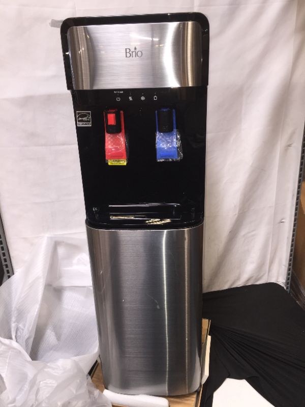 Photo 1 of brio Freestanding Bottom Loading Electric Water Cooler with Hot and Cold Temperature Options
